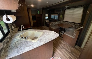 Keystone Hideout bunk house.  Sleeps 10!