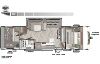 2022 Forest River RV Wildwood X-Lite 273QBXL