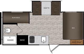 2021 Prime Time RV Avenger LT 17BHS