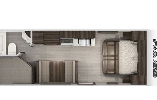 Lightweight Yet Spacious! 2020 Grey Wolf 22MKSE