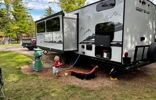Life is better at the campsite! Pet Friendly
