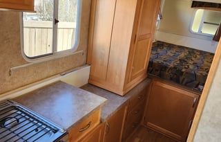 Hard Side Popup with amenities of a large TT