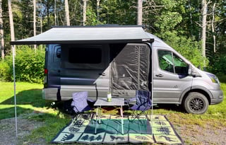 4x4 Adventure Van, Off-Grid Electric, Heat & AC!