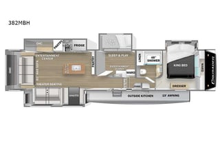 Prime Time RV Crusader 382MBH (BRFL 1686)