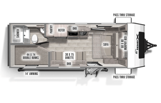 2022 Forest River RV IBEX 19MBH