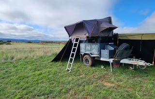 Chuck Wagon Off-Grid Trailer