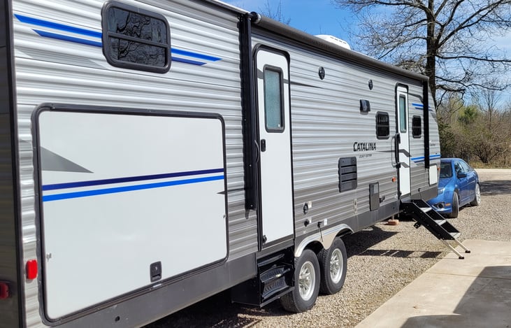 Two entrances. One to bathroom.