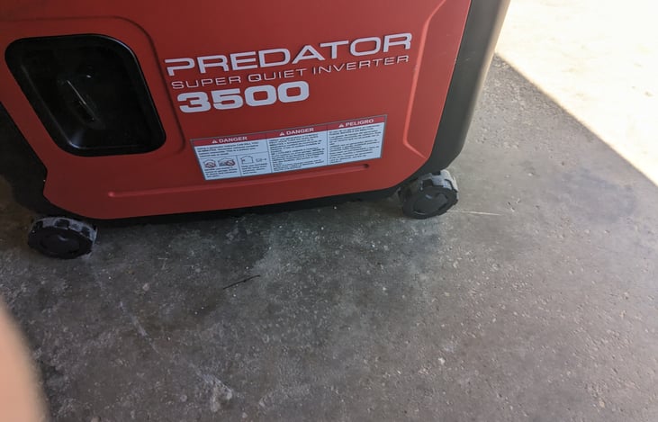 Generator available at an extra cost