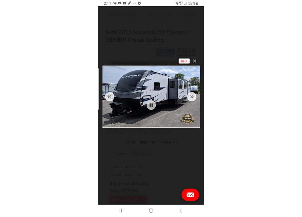 Travel Trailer rentals in Richmond