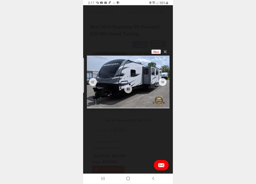 Travel Trailer rentals in Monticello