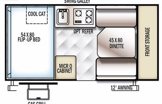 Meet Roxy! 2017 A-Frame Pop Up, easy to tow