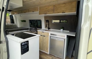 Luxury 2021 Sprinter Adventure Campervan - Tan