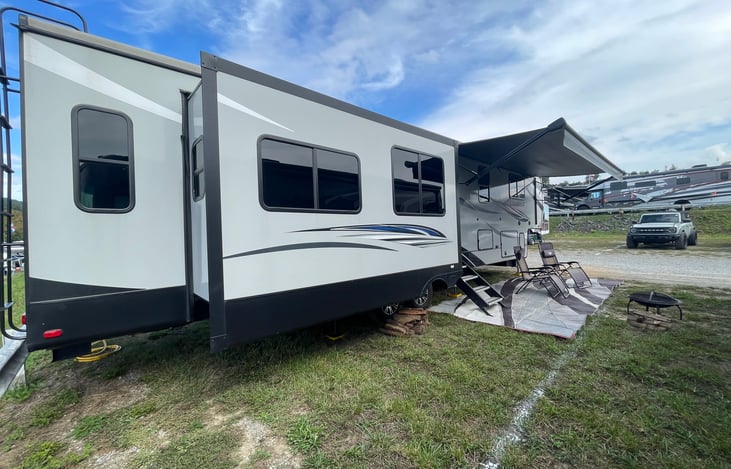 Setup at Bristol Raceway