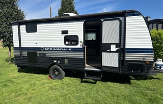 Aaron's 2026 Springdale 18' bunkhouse