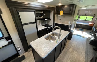 Spacious 2019 Venture SportTrek 320VIK Bunk Room