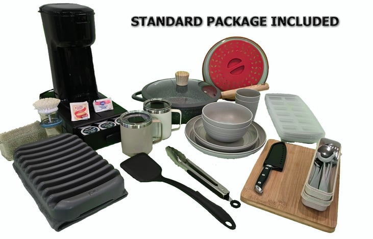 Your reservation includes these standard supplies.