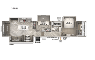 2022 Forest River RV Salem Hemisphere 369BL