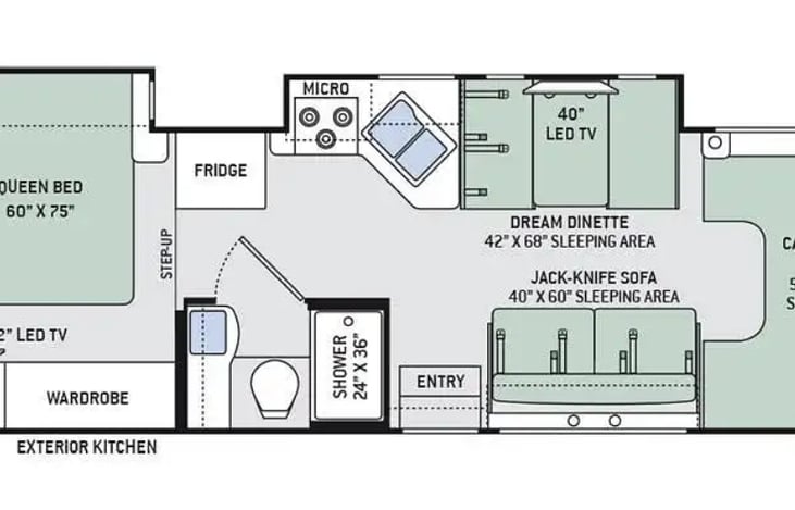 4 beds sleeps 8 people