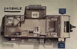 2022Forest River RV Surveyor Legend 240BHLE