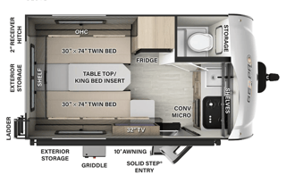 2024 Rockwood Geo Pro 15TB Off Road Package