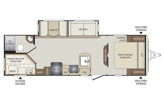 2017 Keystone RV Bullet 277BHS