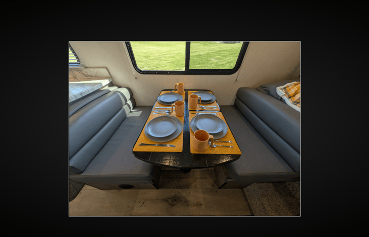 Spacious Dinning Table