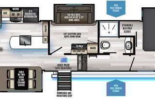 Arctic Wolf bunk room