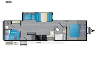 ***Bunks & 1.5 Baths***