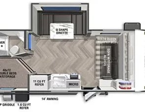 Forest River RV Wildwood FSX 178BHSK