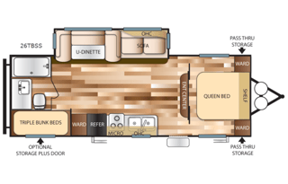 2018 Forest River RV Wildwood 26TBSS