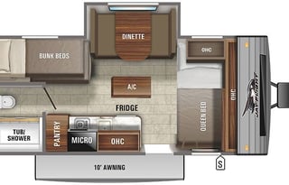 Jayco 184BS (Bunk beds, Slideout)