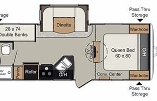 2014 Keystone Passport - Bunk House