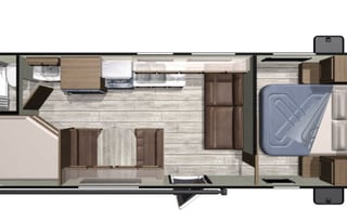 EZ Tow Bunkhouse, “Sparrow"