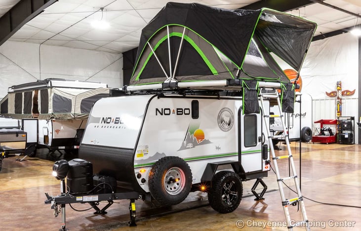 This is a stock photo showing how the tent on top works