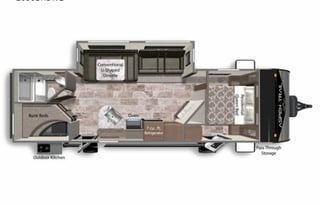 Family friendly  Aspen trail 32’ Bunks!