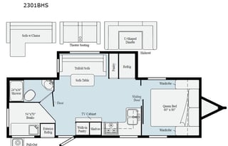 Winnebago Spacious Luxury with Bunkhouse and Slide