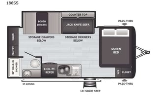 2021 Hideout Single Axle Keystone RV