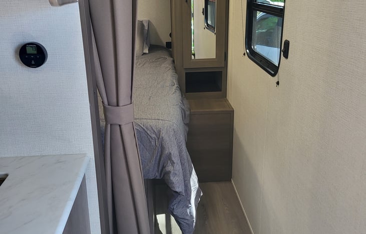 Private bedroom entry