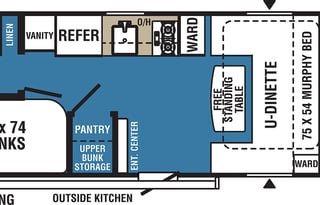 2022 Coachmen RV Clipper Ultra-Lite 182DBU