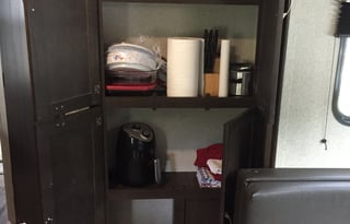 Aaron and Kim's Luxury Travel Trailer 38FT Sleeps 6 Comfortably