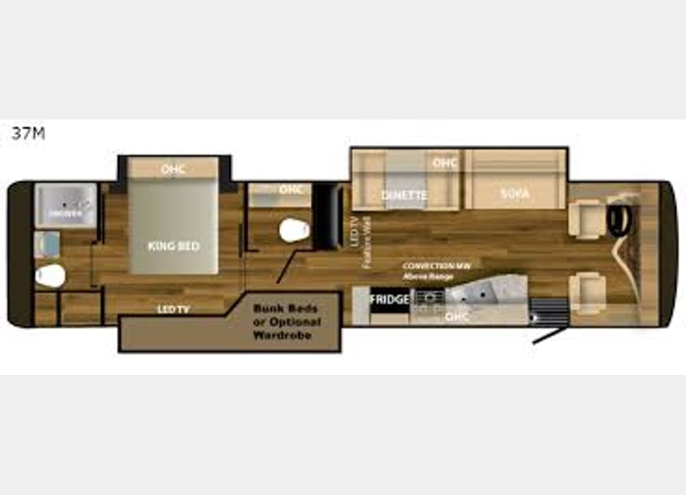 Class A Motor Home rentals in Columbus