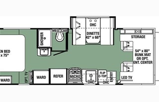 2017 Forest River RV Forester MBS 2401R