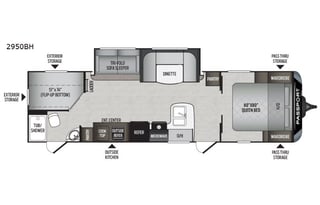 2019 Keystone Passport. Clean and ready to go.