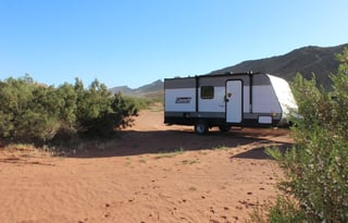 Lightweight and easy to tow Coleman Travel Trailer