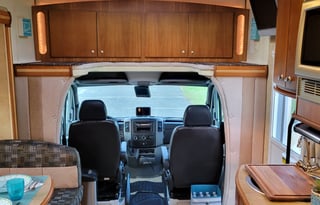 Live your RV dreams!  Glamping with this diesel!