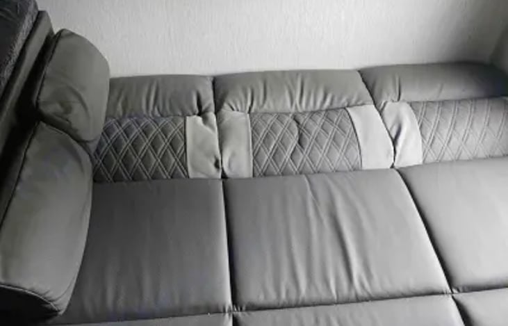 Bunkhouse sofa folded down.