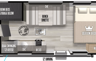 "FLASH" 2022 22ft Forest River FSX 177BHX