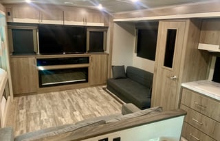 Luxury family camping