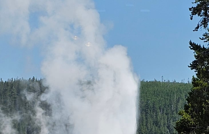 Old Faithful - Yellowstone NP 7/ 2024