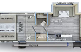 2020 Forest River Salem fsx toy hauler camper